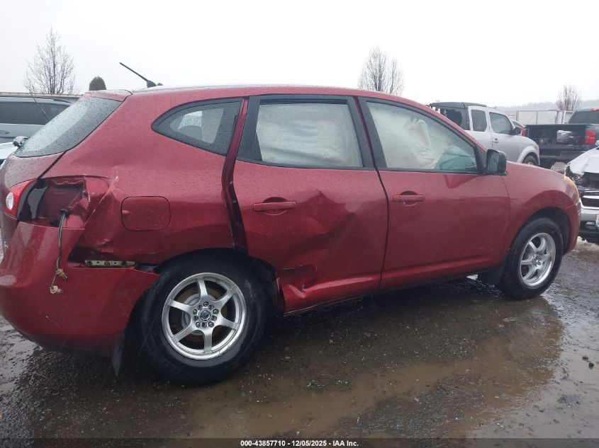 2009 Nissan Rogue S VIN: JN8AS58V29W164456 Lot: 43857710