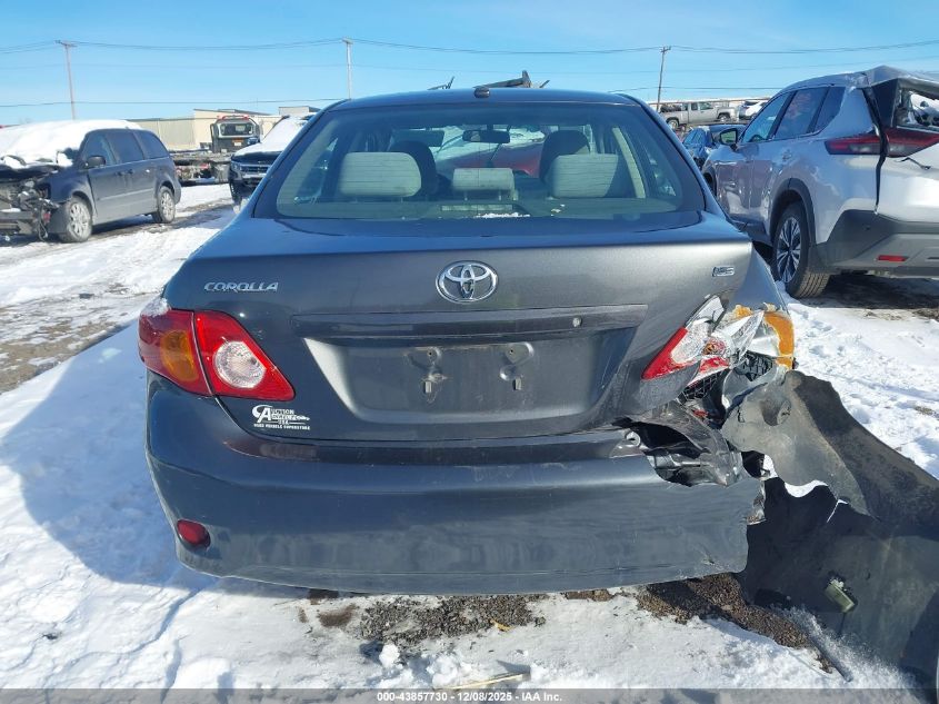 2010 Toyota Corolla Le VIN: 2T1BU4EEXAC237935 Lot: 43857730