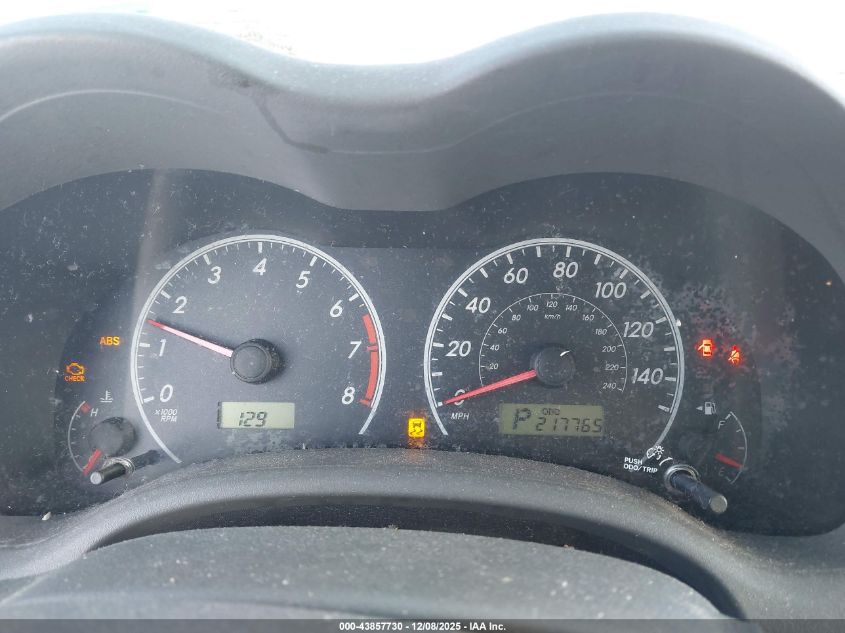 2010 Toyota Corolla Le VIN: 2T1BU4EEXAC237935 Lot: 43857730