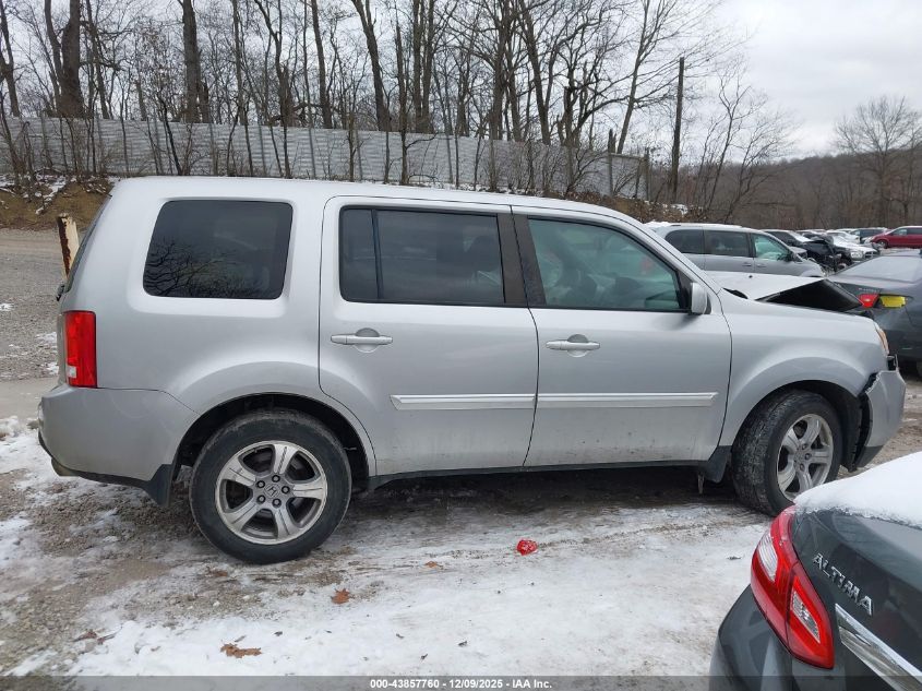 2014 Honda Pilot Ex-L VIN: 5FNYF4H74EB023297 Lot: 43857760