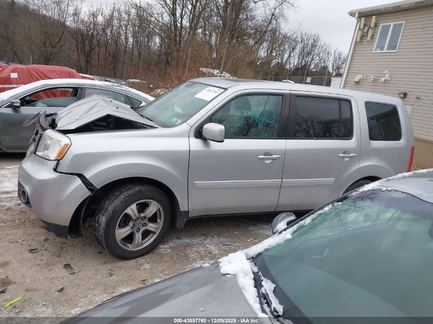 2014 Honda Pilot Ex-L VIN: 5FNYF4H74EB023297 Lot: 43857760