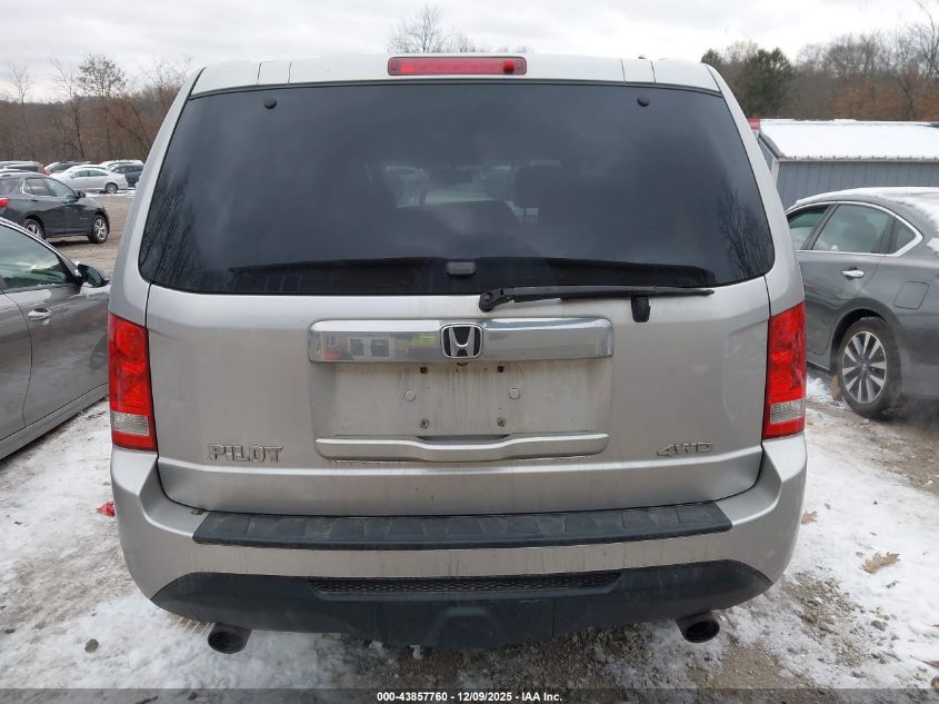2014 Honda Pilot Ex-L VIN: 5FNYF4H74EB023297 Lot: 43857760