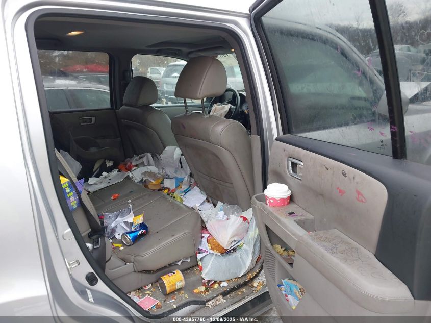 2014 Honda Pilot Ex-L VIN: 5FNYF4H74EB023297 Lot: 43857760