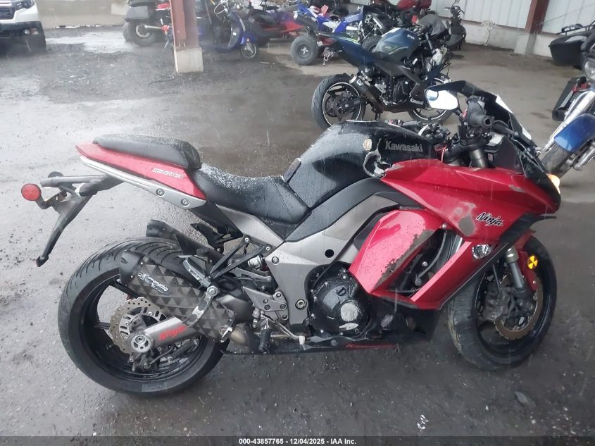 2011 Kawasaki Zx1000 G VIN: JKAZXCG15BA000232 Lot: 43857765