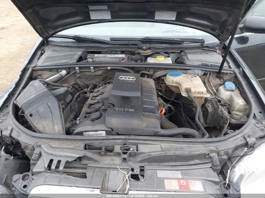 2007 Audi A4 2.0T VIN: WAUAF78E67A259119 Lot: 43857774