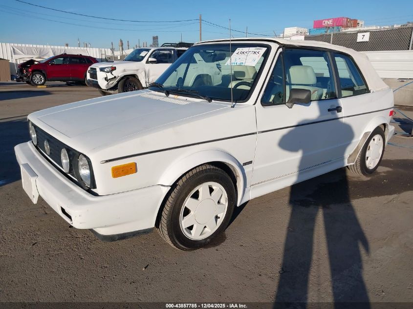 1992 Volkswagen Cabriolet