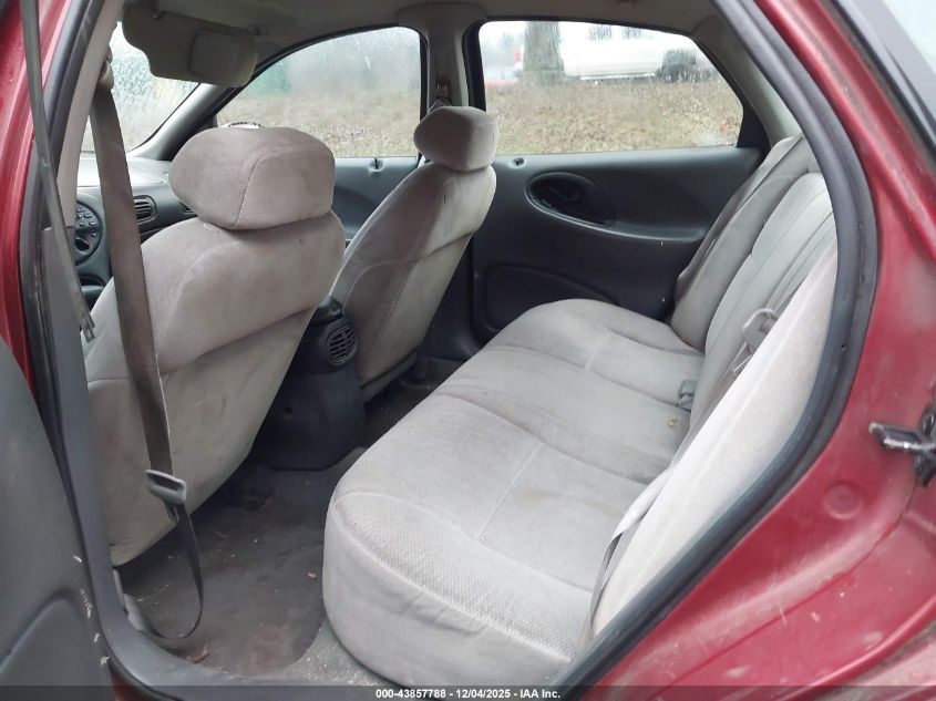 1999 Ford Taurus Se/Se-Ne VIN: 1FAFP53S8XA265887 Lot: 43857788