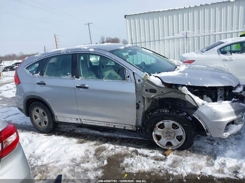 2016 Honda Cr-V Lx VIN: 2HKRM4H38GH651309 Lot: 43857793