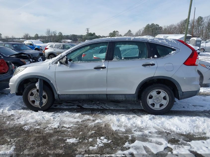 2016 Honda Cr-V Lx VIN: 2HKRM4H38GH651309 Lot: 43857793