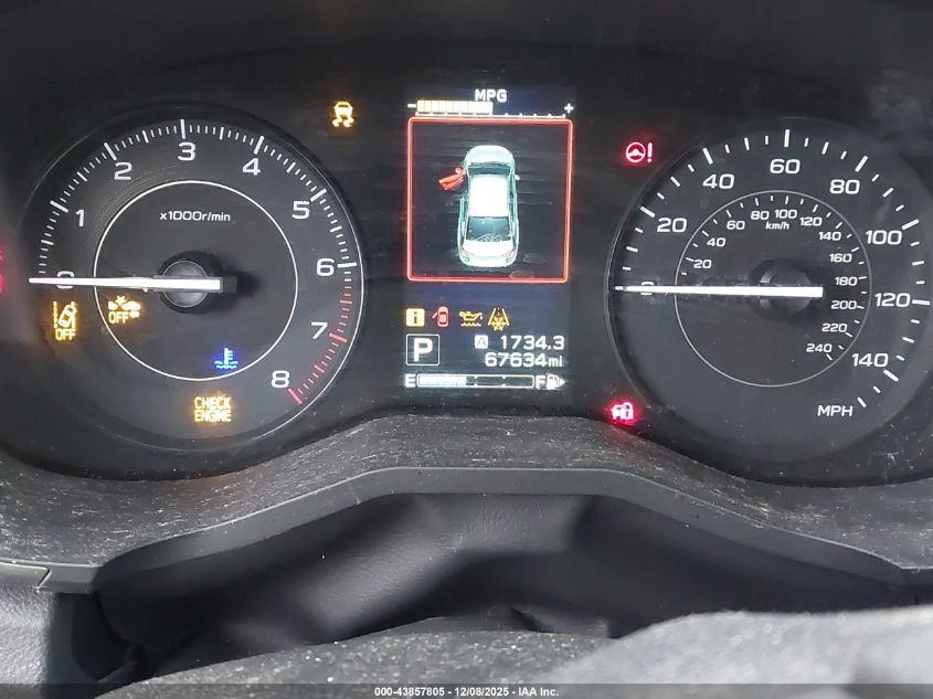 2019 Subaru Impreza 2.0I Premium VIN: 4S3GTAD66K3731480 Lot: 43857805