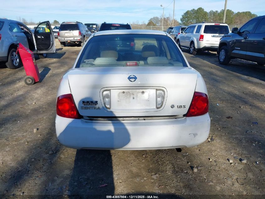 2006 Nissan Sentra 1.8S VIN: 3N1CB51D26L510984 Lot: 43857804