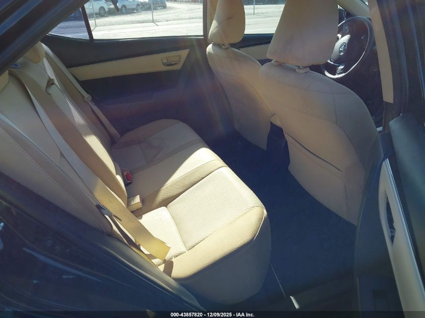 2017 Toyota Corolla Le VIN: 5YFBURHE7HP727378 Lot: 43857820