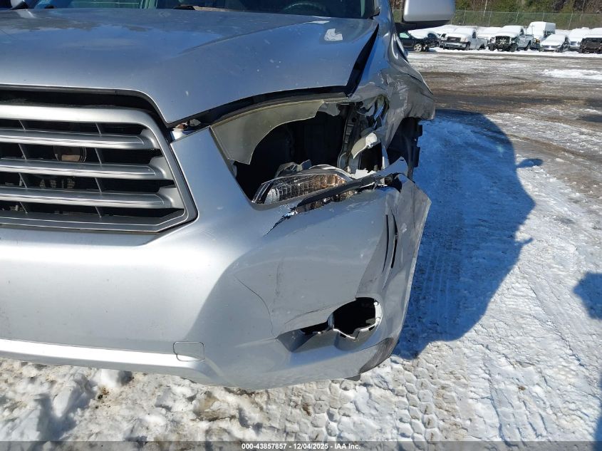 2008 Toyota Highlander VIN: JTEES41A182094612 Lot: 43857857