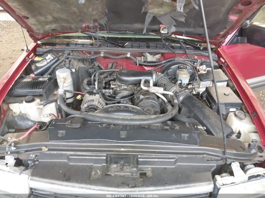 1998 Chevrolet Blazer Ls VIN: 1GNCS13W4W2131157 Lot: 43857867