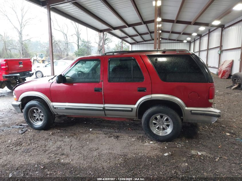1998 Chevrolet Blazer Ls VIN: 1GNCS13W4W2131157 Lot: 43857867