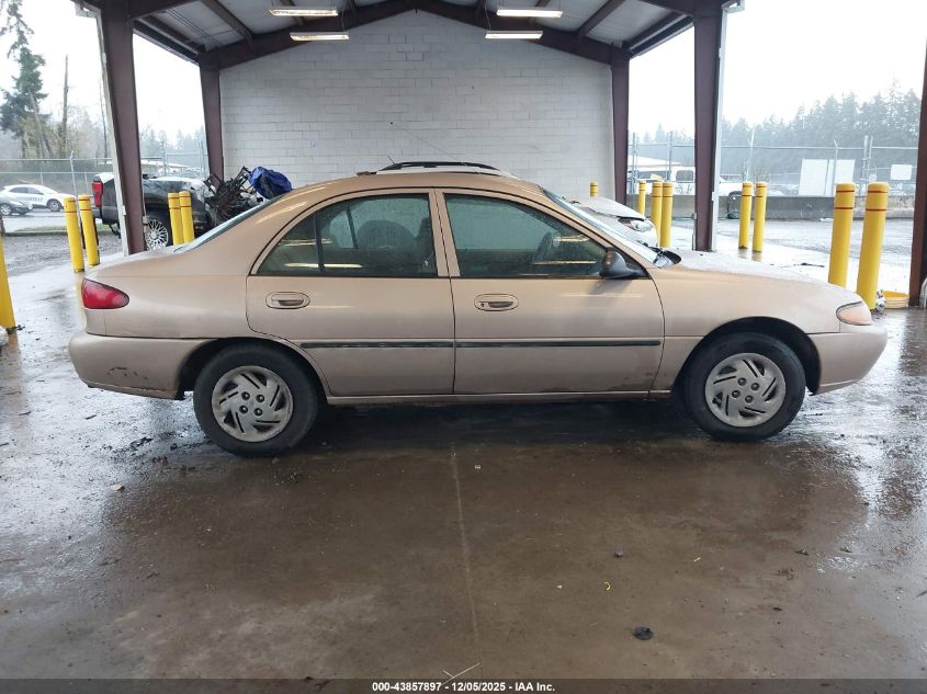1998 Ford Escort Lx VIN: 1FAFP10P7WW294808 Lot: 43857897
