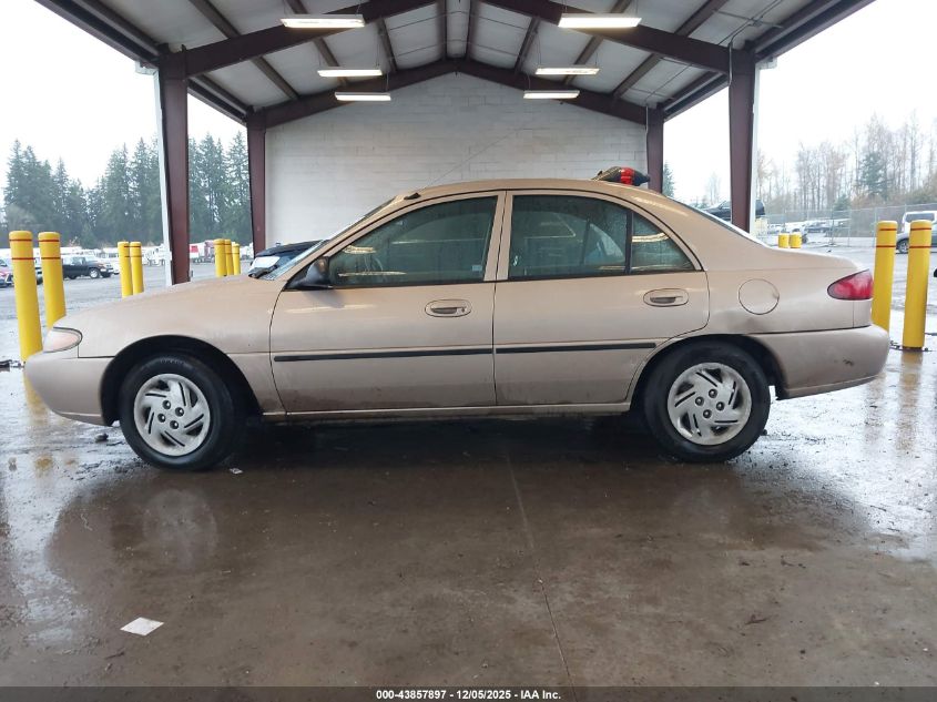 1998 Ford Escort Lx VIN: 1FAFP10P7WW294808 Lot: 43857897