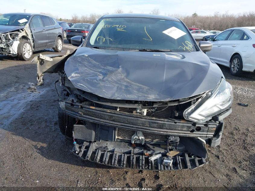 2019 Nissan Sentra S VIN: 3N1AB7AP6KY250647 Lot: 43857910