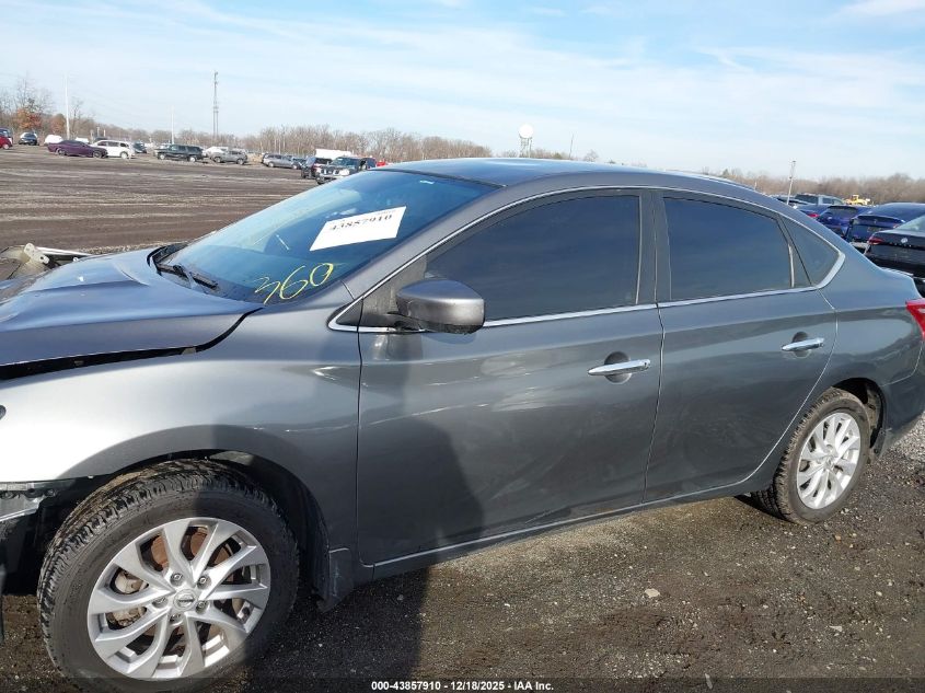 2019 Nissan Sentra S VIN: 3N1AB7AP6KY250647 Lot: 43857910
