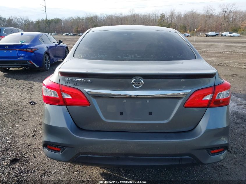 2019 Nissan Sentra S VIN: 3N1AB7AP6KY250647 Lot: 43857910