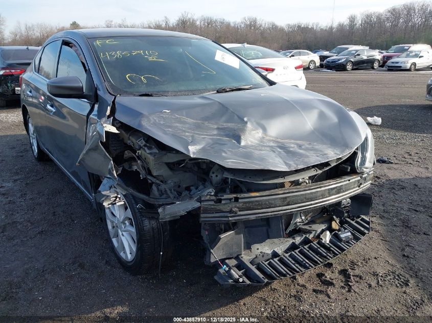 2019 Nissan Sentra S VIN: 3N1AB7AP6KY250647 Lot: 43857910