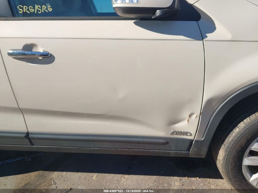 2011 Kia Sorento Lx V6 VIN: 5XYKTDA23BG069866 Lot: 43857922