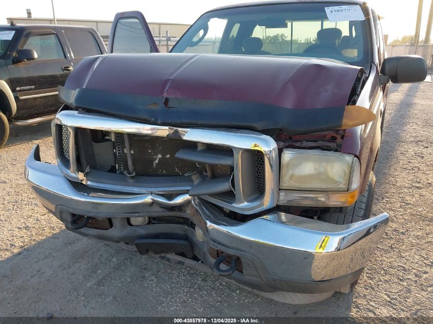 2004 Ford F-250 Lariat/Xl/Xlt VIN: 1FTNX20L84EB20094 Lot: 43857978