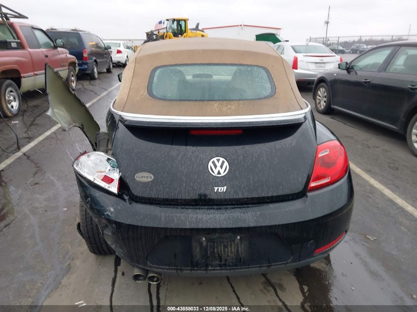 2014 Volkswagen Beetle 2.0L Tdi VIN: 3VW5L7AT3EM821853 Lot: 43858033