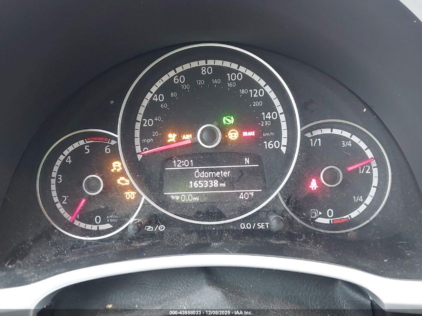 2014 Volkswagen Beetle 2.0L Tdi VIN: 3VW5L7AT3EM821853 Lot: 43858033