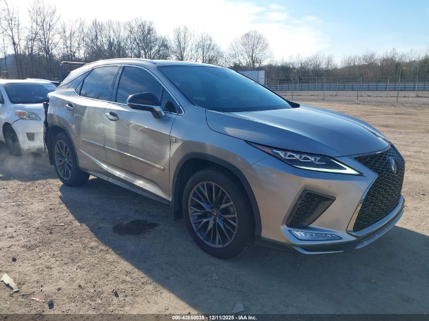 LEXUS RX 450H F SPORT HANDLING