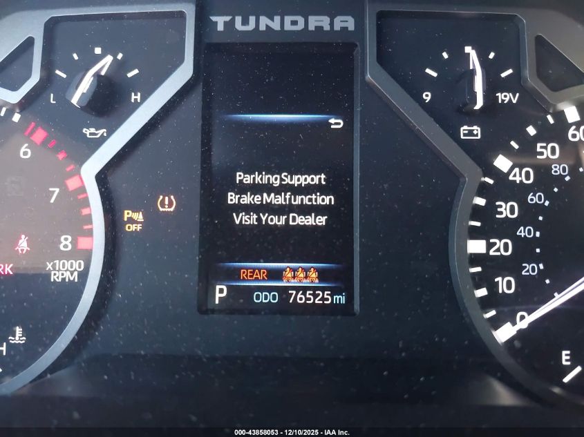 2022 Toyota Tundra Sr5 VIN: 5TFLA5AB7NX017674 Lot: 43858053