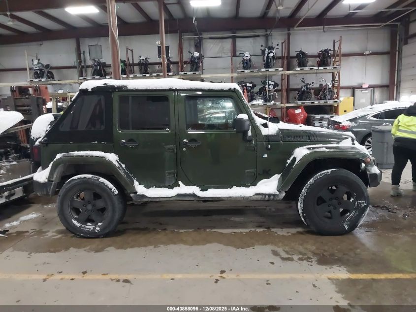 2008 Jeep Wrangler Unlimited Sahara VIN: 1J4GA59168L636589 Lot: 43858096
