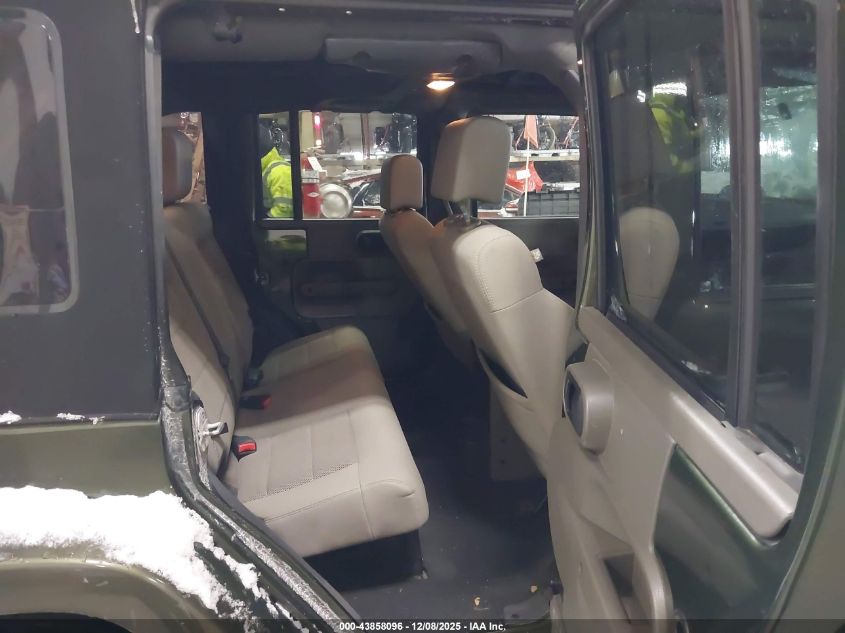 2008 Jeep Wrangler Unlimited Sahara VIN: 1J4GA59168L636589 Lot: 43858096