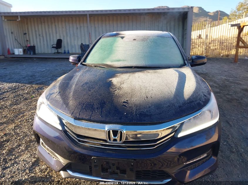 2017 Honda Accord Ex VIN: 1HGCR2F09HA075602 Lot: 43858124