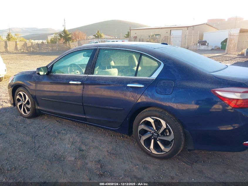 2017 Honda Accord Ex VIN: 1HGCR2F09HA075602 Lot: 43858124