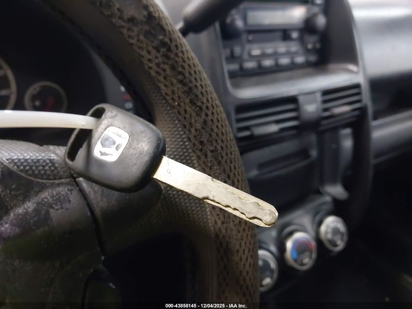 2005 Honda Cr-V Ex VIN: SHSRD78805U334898 Lot: 43858145