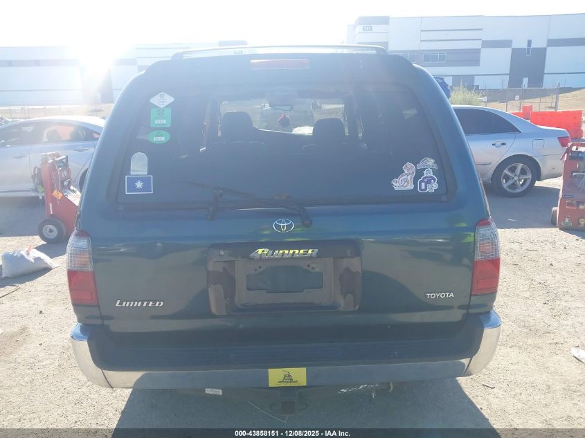 1997 Toyota 4Runner Sr5 V6 Limited VIN: JT3HN87R6V0091343 Lot: 43858151