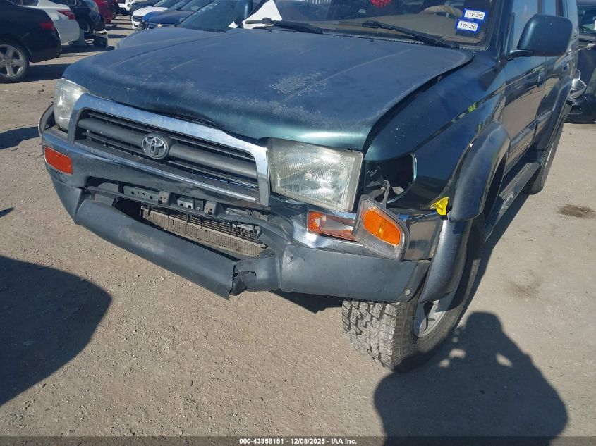 1997 Toyota 4Runner Sr5 V6 Limited VIN: JT3HN87R6V0091343 Lot: 43858151