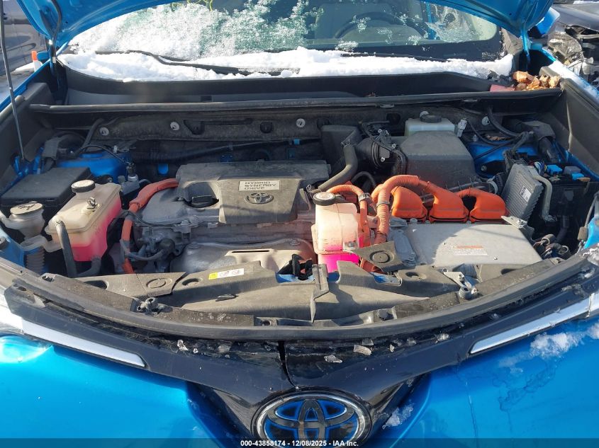 2018 Toyota Rav4 Hybrid Xle VIN: JTMRJREV6JD234036 Lot: 43858174