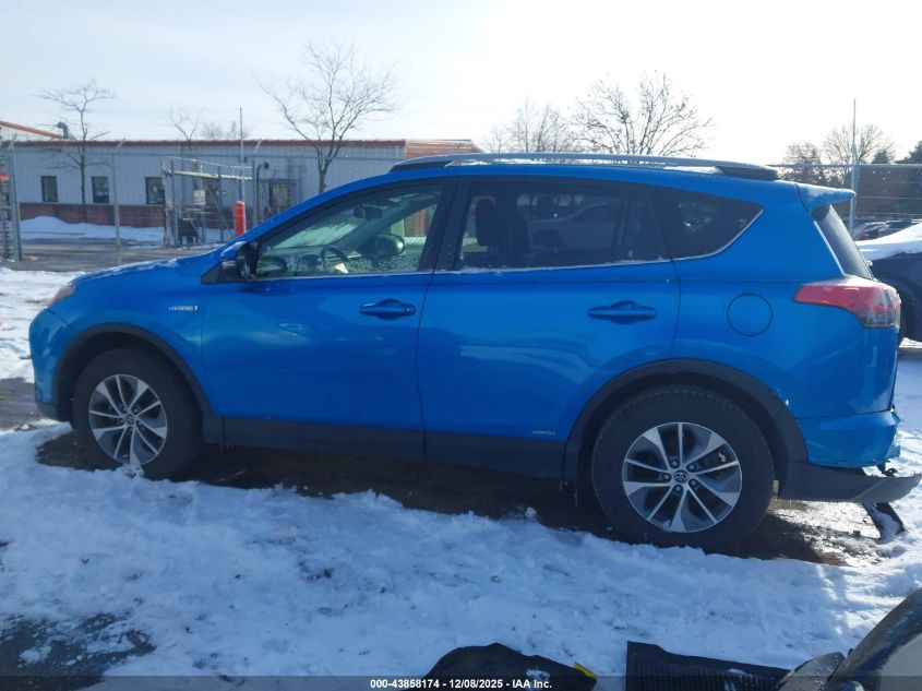 2018 Toyota Rav4 Hybrid Xle VIN: JTMRJREV6JD234036 Lot: 43858174