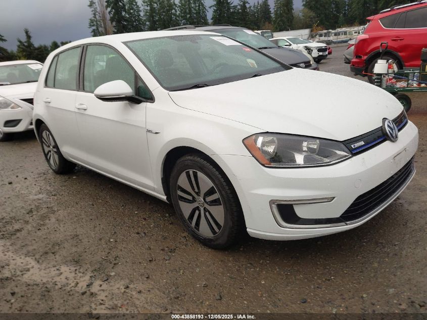 VOLKSWAGEN E-GOLF SE