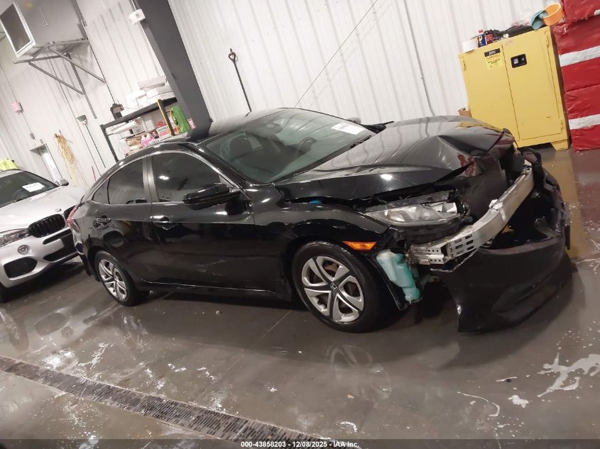 2017 Honda Civic Lx VIN: 19XFC2F58HE219890 Lot: 43858203