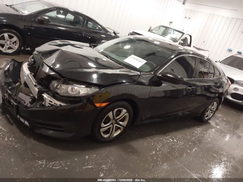 2017 Honda Civic Lx VIN: 19XFC2F58HE219890 Lot: 43858203