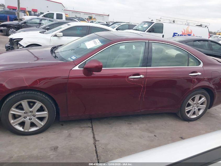2007 Lexus Es 350 VIN: JTHBJ46G872038980 Lot: 43858214