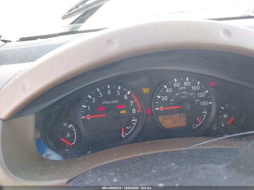 2005 Nissan Xterra S VIN: 5N1AN08U65C654175 Lot: 43858219