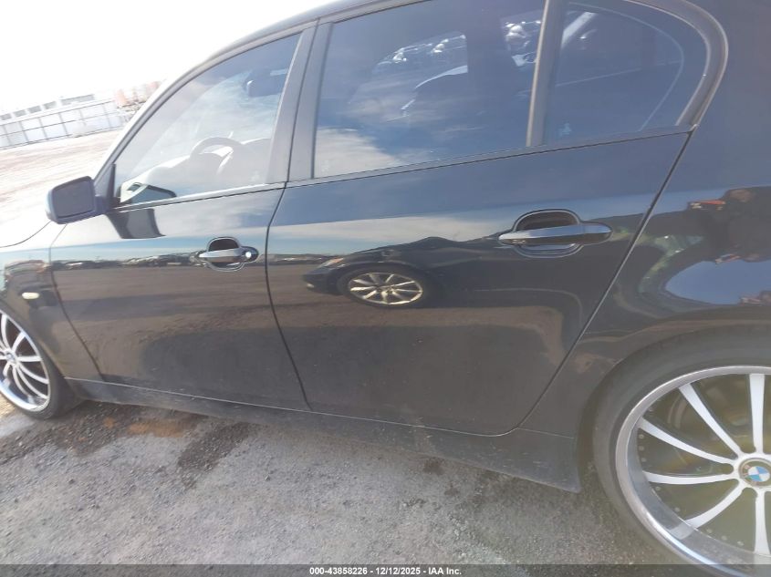 2006 BMW 530I VIN: WBANE735X6CM42523 Lot: 43858226