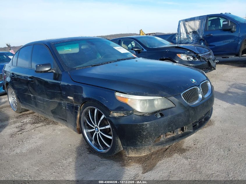 2006 BMW 530I VIN: WBANE735X6CM42523 Lot: 43858226