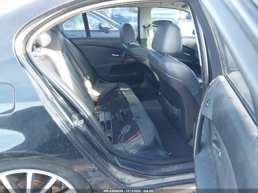 2006 BMW 530I VIN: WBANE735X6CM42523 Lot: 43858226