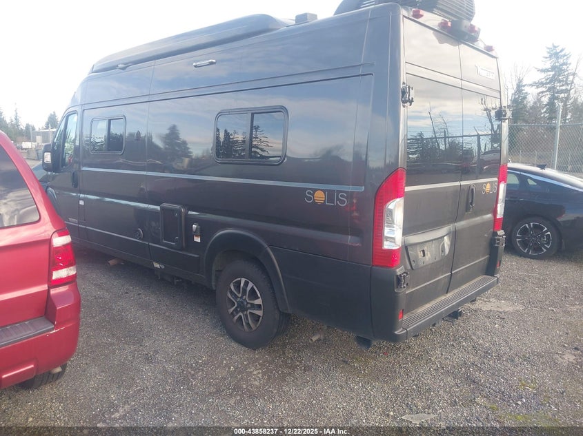 Vin: 3c6mrvjg9pe508251, lot: 44353755, ram promaster 3500 cargo van high roof 159 wb ext 20233
