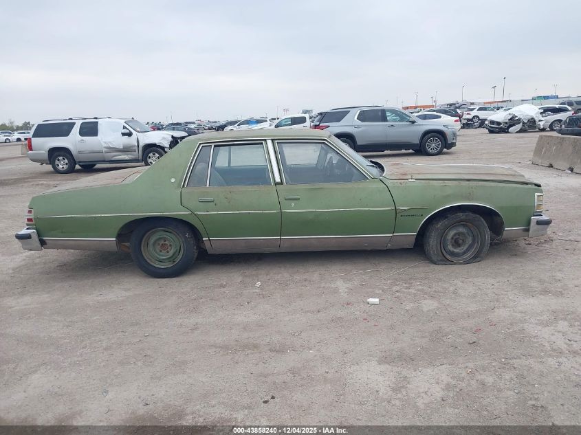 1969 Pontiac Bonneville VIN: 2N69Y9X100438 Lot: 43858240